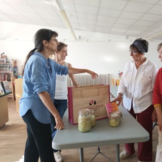"Localement Vôtre" Atelier Lactofermentation avec l 'associationHirondelle